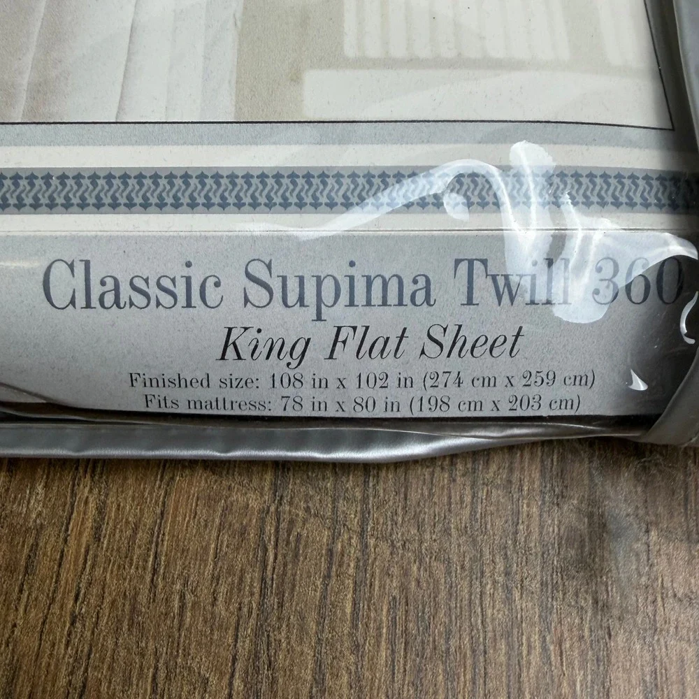 Wamsutta Classic Supima Twill 360 King Sheet Set Eggplant Purple